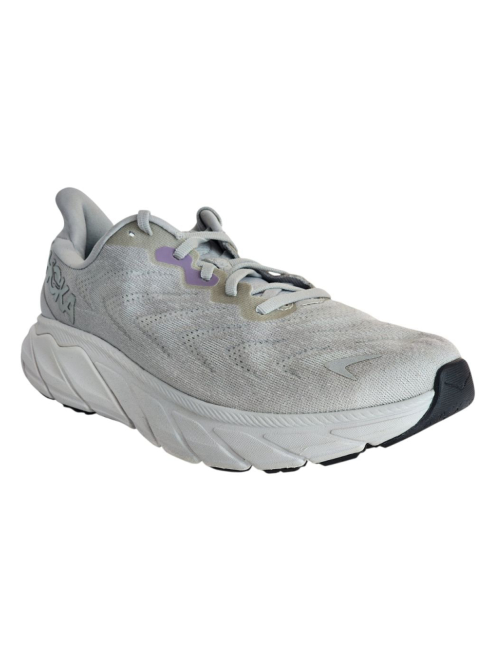 HOKA One One Women's Arahi 6 Athletic‎ Running Shoes Sneakers Light Gray Size 9